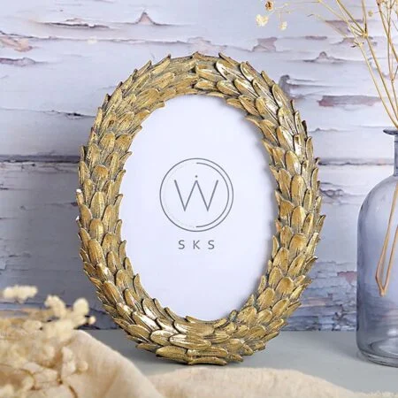 Golden Throne Picture Frame