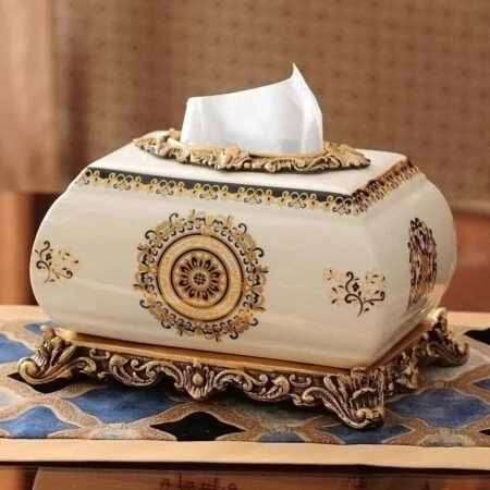 Mandle Pattern Tissue Box