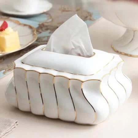 Oriental Antique Tissue Box