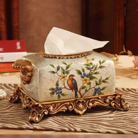 Emperor Bird Tissue Box