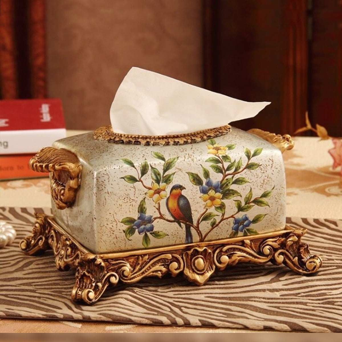 Emperor Bird Tissue Box