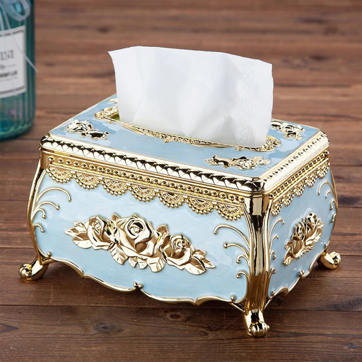Sapphire Sky Tissue Box