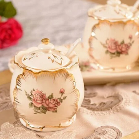 Snow Feather Jars