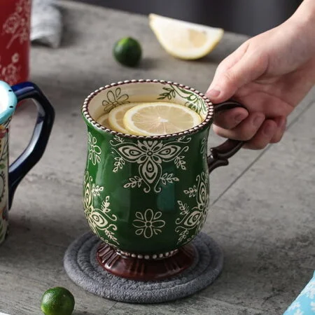 Classic Flora Ceramic Mug