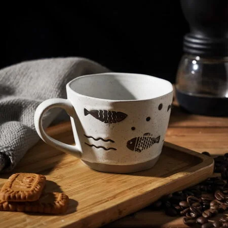 Retro Ceramic Coffee Mug