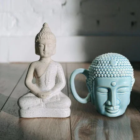 Awesome Buddha Ceramic Figurine