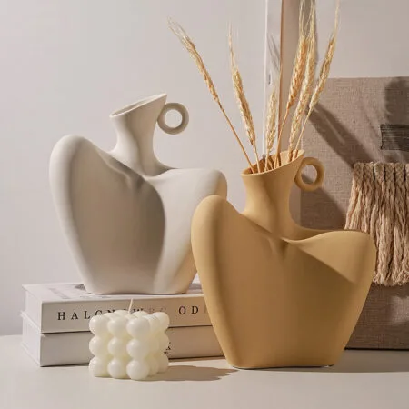 Body Art Ceramic Vase