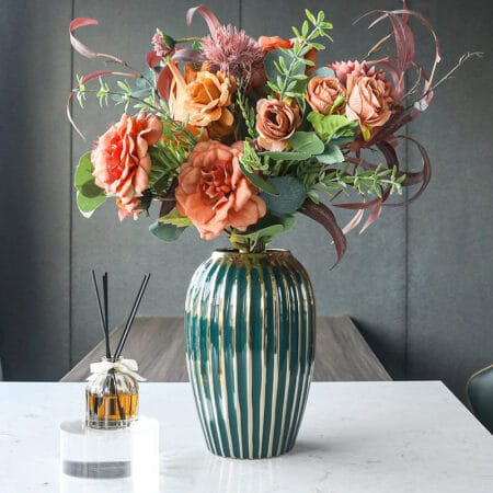 Electrogold Ceramic Vase