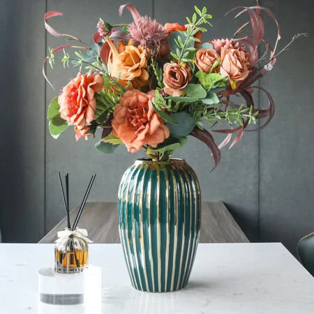 Electrogold Ceramic Vase