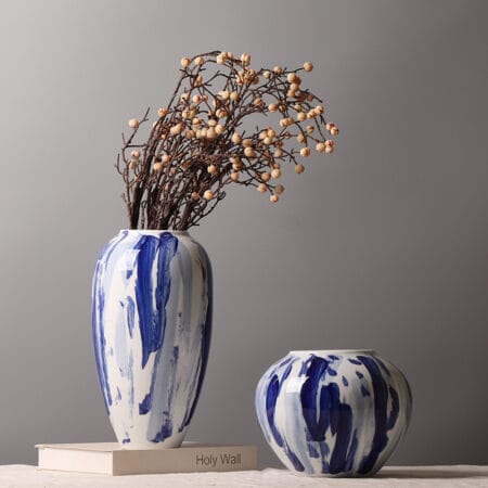 Hand Painted Ceramic Vase