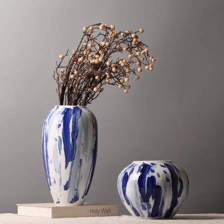 Hand Painted Ceramic Vase