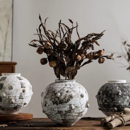 Moon Rock Ceramic Vase