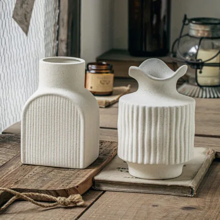 Art Relief Ceramic Vase
