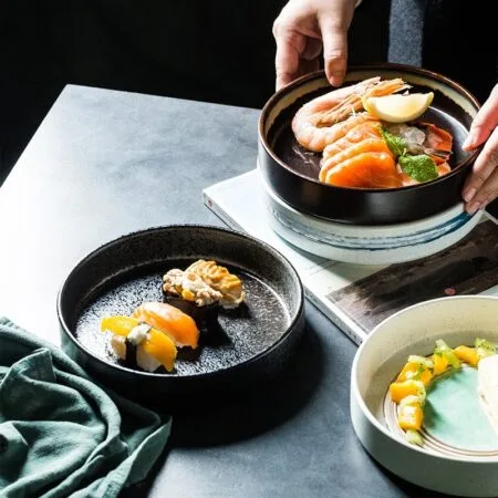 Deep Ceramic Plates