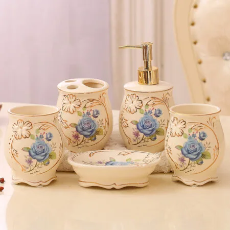 Awesome Ceramic Bathroom Set