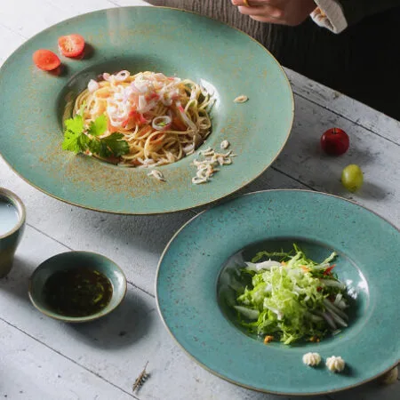 Deep Ceramic Soup Plate