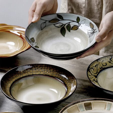 Straw Hat Ceramic Plate