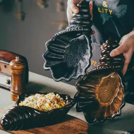 Ceramic Conch Bowl