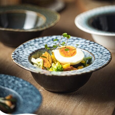 Straw Hat Bowl Plate