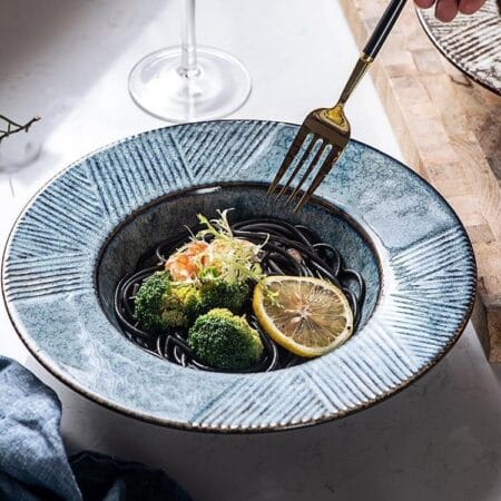 Straw Hat Ceramic Plates