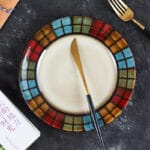 Underglaze Ceramic Plate