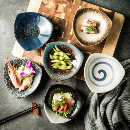Ceramic Triangle Bowl