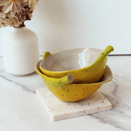 Ceramic Banana Bowl