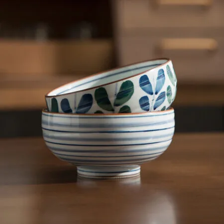 Round Ceramic Bowl Set