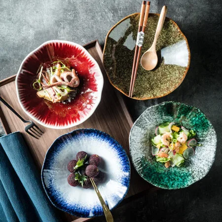 Ceramic Lotus Bowl