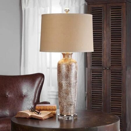 Snakeskin Pattern Table Lamp