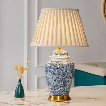 Victorian Ceramic Table Lamp