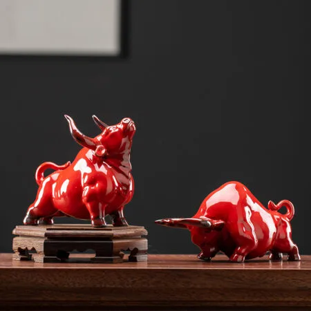 Mad Bull Figurine
