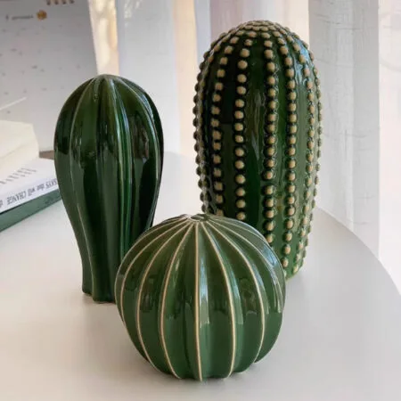 Ceramic Cactus Ornaments