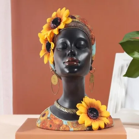 Black Girl Sculpture