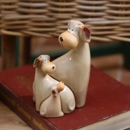 Dog Family Figurines