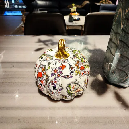 Wicked Ceramic Pumpkin