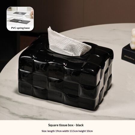 Cude Ceramic Tissue Box